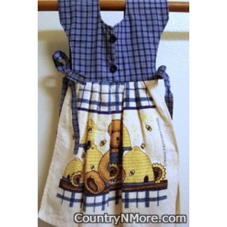 honey bear bee hives oven door dress