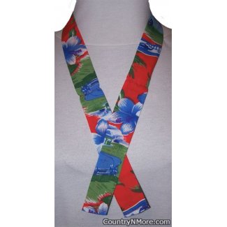 hawaiian colors neck cooler