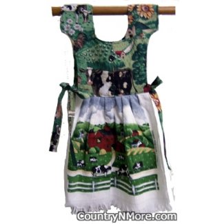 cow oven door dress