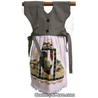 rooster oven door dress