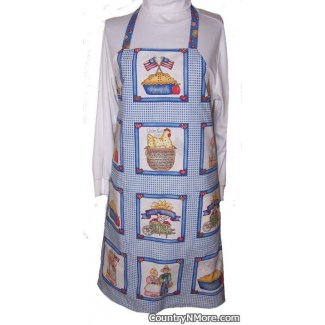 country recipe bbq apron