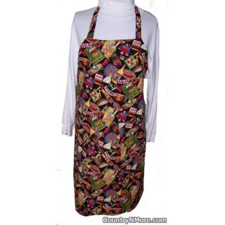 mexican food chili pepper bbq apron