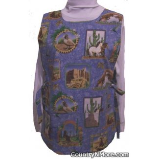 horse wildlife cobbler apron