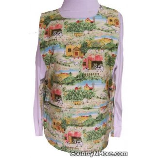 farm animal cobbler apron