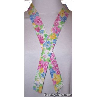 garden floral neck cooler