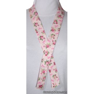 pink ribbon rose breast cancer neck cooler