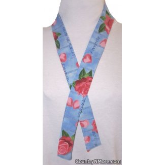 romantic rose neck cooler