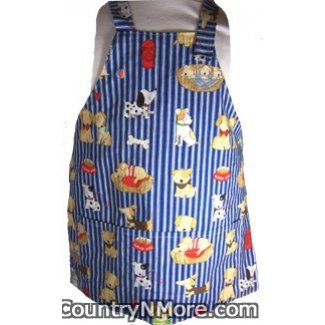 doggie toddler bbq apron