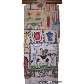 country friends oven door towel 481