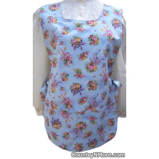 rose bouquet floral cobbler apron