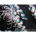 gorgeous black floral vintage apron plus size