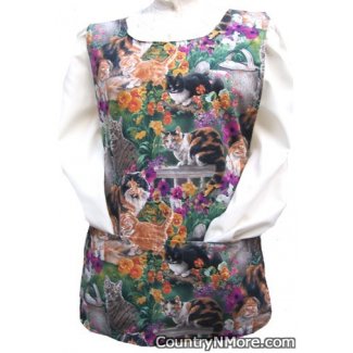 gorgeous cat kitten cobbler apron