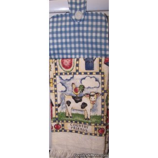 country friends oven door towel 722