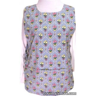 floral bouquet rose cobbler apron