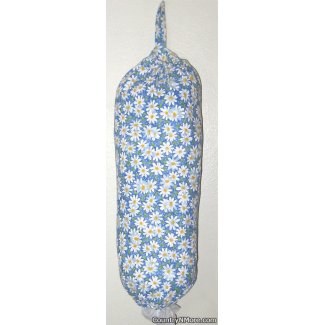 daisy plastic grocery bag holder