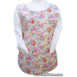 cows flowers cobbler apron