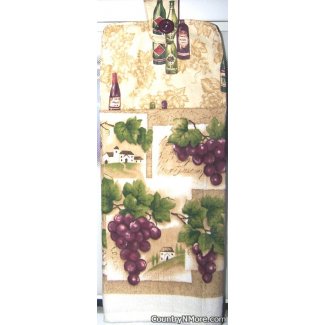 fine wine oven door towel