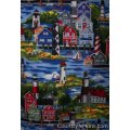 gorgeous scenic lighthouse town cobbler apron