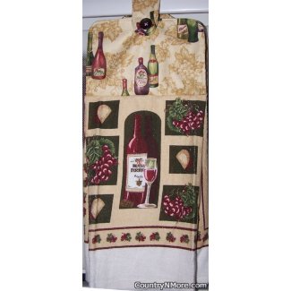 fine wine oven door towel 878