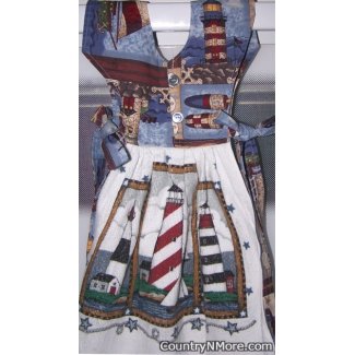 nautical lighthouse sailboat oven door dress