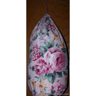 gorgeous rose grocery bag holder