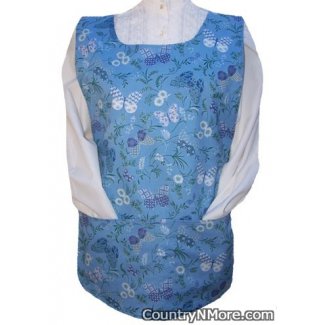 gorgeous butterfly flower cobbler apron