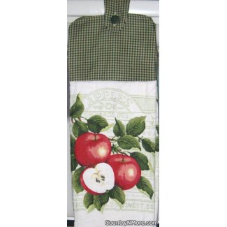 orchard best apples oven door towel