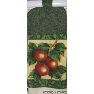 fresh delicious fruit oven door towels