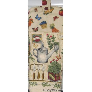 garden essentials fresh vegetable oven door towel