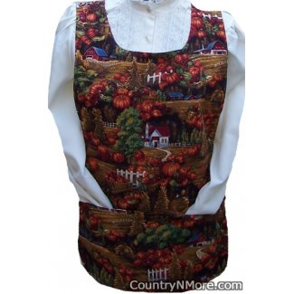 fall harvest time farm cobbler apron