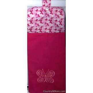 embroidered love hope faith courage oven door towel