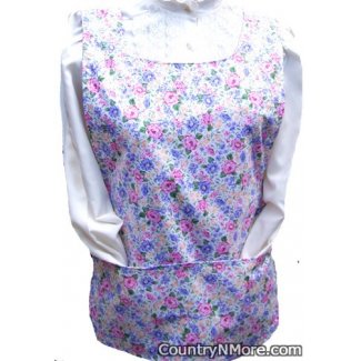 flowers butterflies cobbler apron