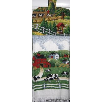 farmland oven door towel