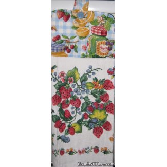 homemade jam fresh fruit oven door towel