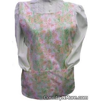 dainty roses floral cobbler apron