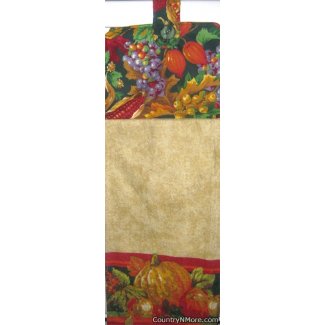 fall harvest oven door towel 1566