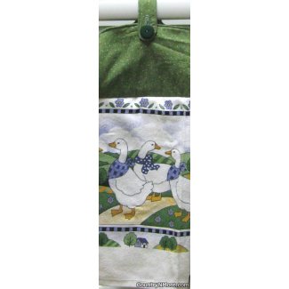 country geese oven door towel