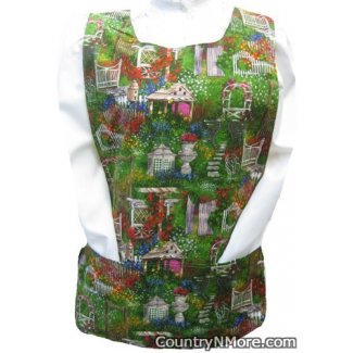 garden ladybug reversible cobbler apron lg xl