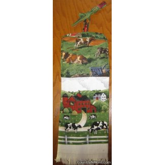 farm life hanging kitchen towel 6