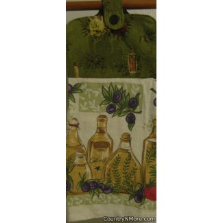 olive oil oven door towel 2