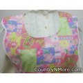pink paisley flower daisy vintage handmade apron