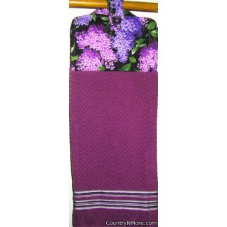 gorgeous lilac oven door kitchen tea towel