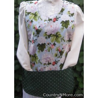 flower heart cobbler apron