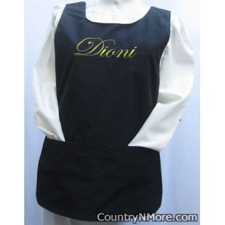 custom cobbler apron dioni script design