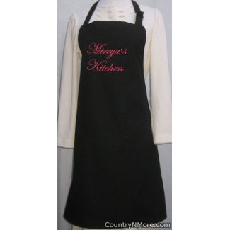 custom embroidered bbq apron mireyas kitchen