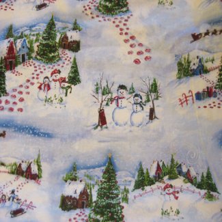 winter wonderland fabric