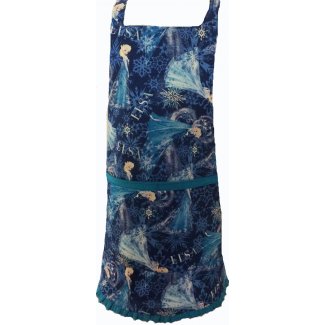 elsa disney girls apron